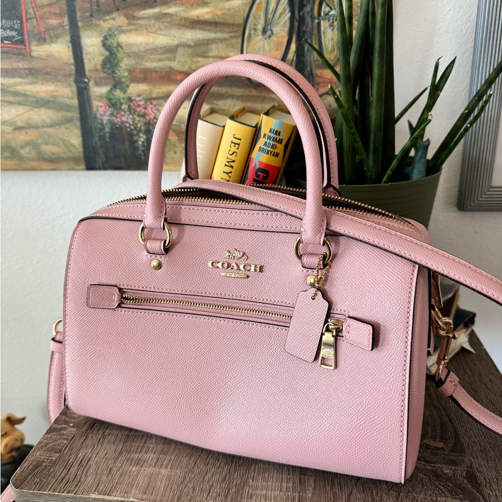 Blush Coach Satchel